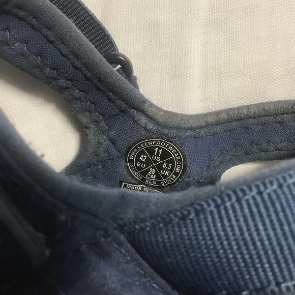 Keen Rose Sandal in Navy, Size 11 - Picture 9 of 9